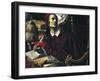 Saint Gregory Great-Rutilio Manetti-Framed Giclee Print