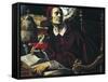 Saint Gregory Great-Rutilio Manetti-Framed Stretched Canvas