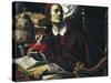 Saint Gregory Great-Rutilio Manetti-Stretched Canvas