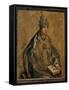 Saint Gregory the Great-Pedro Berruguete-Framed Stretched Canvas