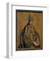 Saint Gregory the Great-Pedro Berruguete-Framed Giclee Print