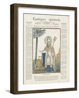 Saint Guérin, évêque-null-Framed Giclee Print