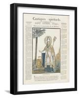 Saint Guérin, évêque-null-Framed Giclee Print