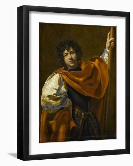 Saint Guillaume d'Aquitaine-Simon Vouet-Framed Giclee Print