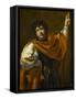 Saint Guillaume d'Aquitaine-Simon Vouet-Framed Stretched Canvas