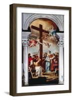 Saint Helen Finds the Wood of the Cross-Sebastiano Ricci-Framed Giclee Print