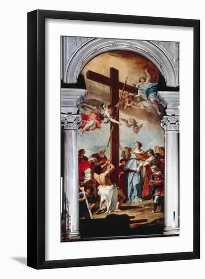 Saint Helen Finds the Wood of the Cross-Sebastiano Ricci-Framed Giclee Print