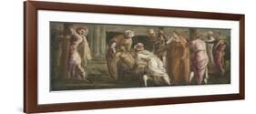 Saint Helen Testing the True Cross, C.1545-Jacopo Robusti Tintoretto-Framed Giclee Print