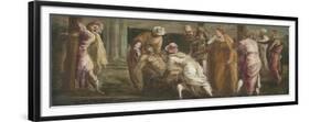 Saint Helen Testing the True Cross, C.1545-Jacopo Robusti Tintoretto-Framed Giclee Print