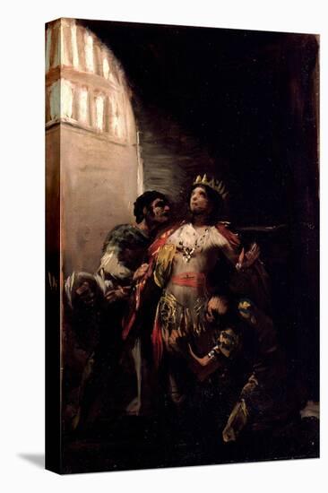 Saint Hermenegild in Prision-Francisco de Goya-Stretched Canvas