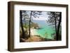 Saint Hernot paradisiac beach in Brittany-Philippe Manguin-Framed Photographic Print