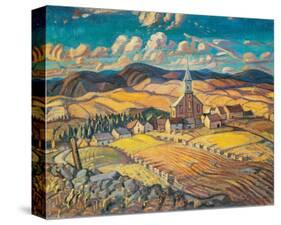 Saint-Hilarion-Arthur Lismer-Stretched Canvas