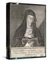 Saint Hildegard Von Bingen German Religious Founder and Abbess of Convent of Rupertsberg-null-Stretched Canvas