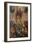 Saint Hippolytus Between Spanish and Aztec Soldiers-null-Framed Premium Giclee Print