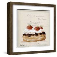 Saint Honoré aux Fraises-Pascal Cessou-Framed Art Print