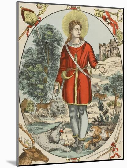 Saint Hubert-null-Mounted Giclee Print
