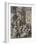 Saint Ignatius Loyola (Engraving on Laid Paper)-Peter Paul (after) Rubens-Framed Giclee Print