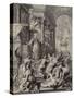 Saint Ignatius Loyola (Engraving on Laid Paper)-Peter Paul (after) Rubens-Stretched Canvas