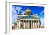 Saint Isaac's Cathedral in St Petersburg, Russia.-Brian K-Framed Photographic Print