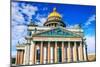 Saint Isaac's Cathedral in St Petersburg, Russia.-Brian K-Mounted Photographic Print