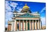 Saint Isaac's Cathedral in St Petersburg, Russia.-Brian K-Mounted Photographic Print