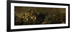 Saint Isidore's Day, on of the Black Paintings from the Quinta Del Sordo, Goya' House, 1819-1823-Francisco de Goya-Framed Giclee Print