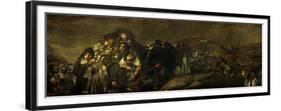 Saint Isidore's Day, on of the Black Paintings from the Quinta Del Sordo, Goya' House, 1819-1823-Francisco de Goya-Framed Giclee Print