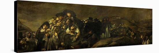 Saint Isidore's Day, on of the Black Paintings from the Quinta Del Sordo, Goya' House, 1819-1823-Francisco de Goya-Stretched Canvas