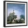 Saint Isidores Day at the Saints Hermitage, 1788-Francisco de Goya-Framed Giclee Print