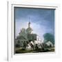 Saint Isidores Day at the Saints Hermitage, 1788-Francisco de Goya-Framed Giclee Print