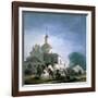 Saint Isidores Day at the Saints Hermitage, 1788-Francisco de Goya-Framed Giclee Print