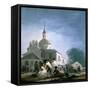 Saint Isidores Day at the Saints Hermitage, 1788-Francisco de Goya-Framed Stretched Canvas