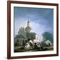 Saint Isidores Day at the Saints Hermitage, 1788-Francisco de Goya-Framed Giclee Print