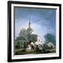 Saint Isidores Day at the Saints Hermitage, 1788-Francisco de Goya-Framed Giclee Print