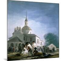 Saint Isidores Day at the Saints Hermitage, 1788-Francisco de Goya-Mounted Giclee Print