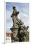 Saint Ivo of Kermartin, T.O.S.F. (1253-1303). Baroque Sculpture by Matyas Bernard Braun on Behalf…-null-Framed Giclee Print