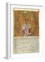 Saint James, Detail, Byzantine Miniature from the Code of Queen Constance, Greek Manuscript-null-Framed Giclee Print