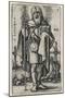 Saint James, Major, 1541-46 (Engraving)-Hans Sebald Beham-Mounted Giclee Print