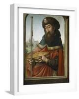 Saint James the Elder as Pilgrim-Juan de Flandes-Framed Giclee Print