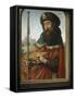 Saint James the Elder as Pilgrim-Juan de Flandes-Framed Stretched Canvas