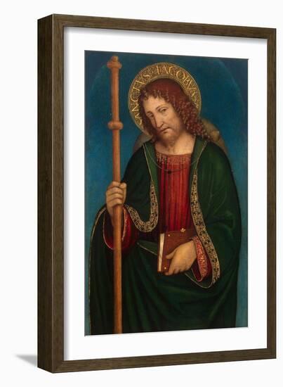 Saint James the Elder, C1500-Ambrogio Bergognone-Framed Giclee Print