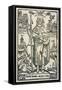 Saint James the Great in the Traditional Costume of a Pilgrim to Compostella in Northern Spain-null-Framed Stretched Canvas