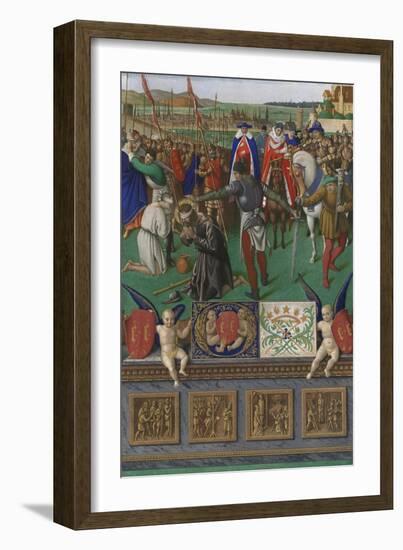 Saint James the Great-Jean Fouquet-Framed Art Print