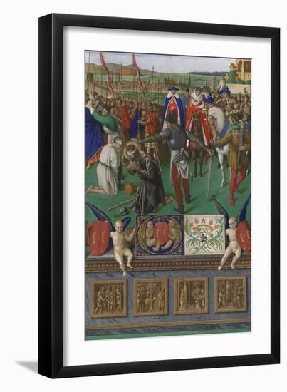 Saint James the Great-Jean Fouquet-Framed Art Print