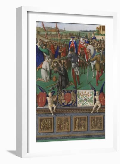 Saint James the Great-Jean Fouquet-Framed Art Print