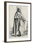 Saint James the Greater from Les Grands Apôtres (The Large Apostles), 1631 (Etching)-Jacques Callot-Framed Giclee Print