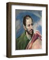 Saint James the Less, c.1595-1600-El Greco-Framed Giclee Print