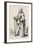 Saint James the Less from Les Grands Apôtres (The Large Apostles), 1631 (Etching)-Jacques Callot-Framed Giclee Print