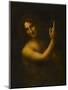 Saint Jean Baptiste-Leonardo da Vinci-Mounted Giclee Print