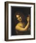 Saint Jean Baptiste-Leonardo da Vinci-Framed Giclee Print